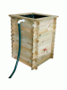 Récupérateur d'eau pluviale carré 320 litres