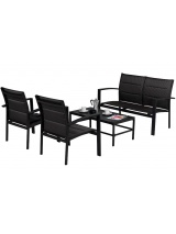 Ensemble sofa Modulo noir
