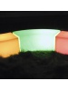 Banc de jardin Serpentin lumineux