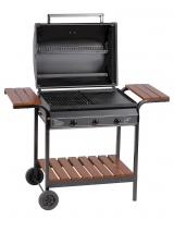 Barbecue à gaz et plancha 3 feux