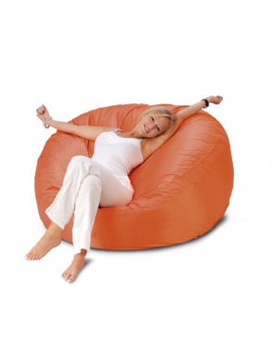 Pouf rond Houla Pouf orange