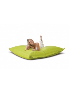 Pouf rectangulaire anis Lollipop