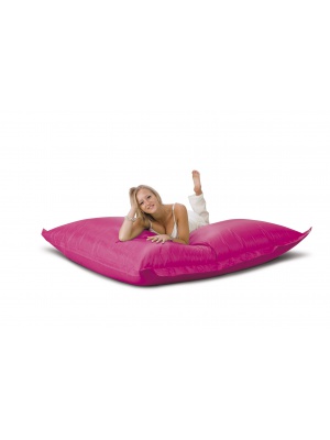 Pouf rectangulaire framboise Lollipop