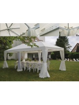 Tonnelle aluminium Michigan 3x4 blanche