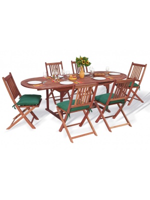 Ensemble Eclipse table + 6 chaises