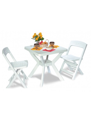 Ensemble balcon bistro
