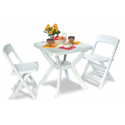 Ensemble balcon bistro