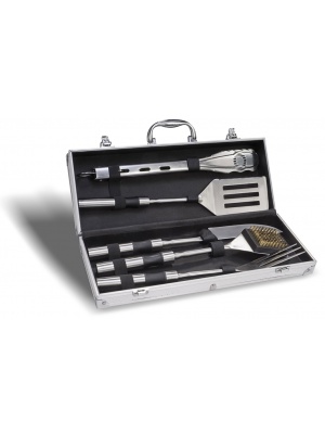 Mallette Barbecue 5 pièces inox