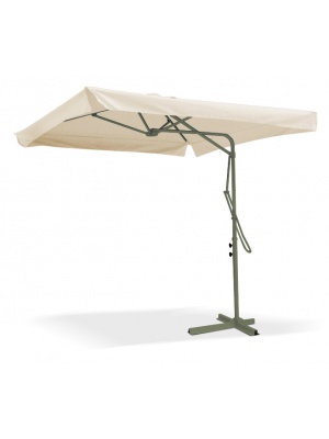 Parasol alu Etna carré beige 2.2m