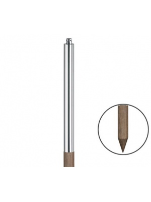BLOMUS Torche PALOS inox et bois