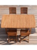 Table Evolutive 190/240 cm en eucalyptus