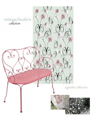 Bannière tissu Vintage/modern