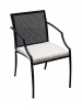 Fauteuil Jonko en fer forgé (vendus par 2)