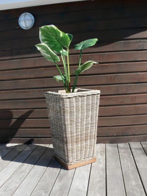 Cache pot en Fibre naturelle Kubu