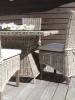Table rectangulaire en kubu naturel 