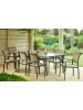 Ensemble Savannah table + 6 chaises