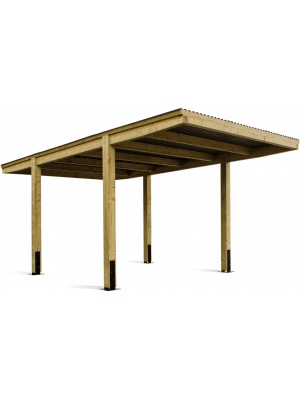 Carport en bois Designo Uno