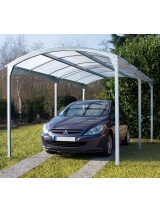 Carport Carat en acier galvanisé 1 voiture