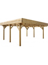 Carport Evolution 2 voitures autoporté