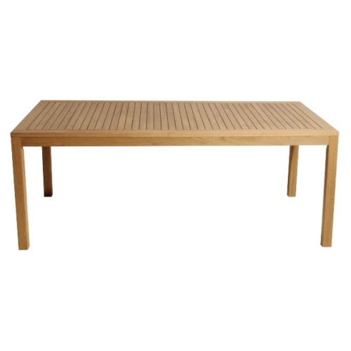 Table teck Contemporaine Rectangulaire Océanie