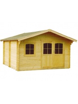 Abri de jardin Michigan madrier 34 mm