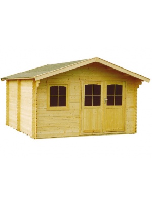 Abri de jardin Michigan madrier 34 mm