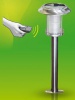  BORNE SOLAIRE 17 - 14 LEDs blanches + 3 RVB 