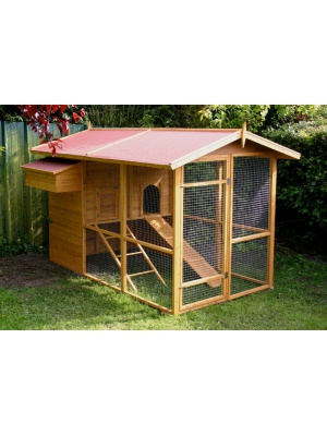 Poulailler Square en bois