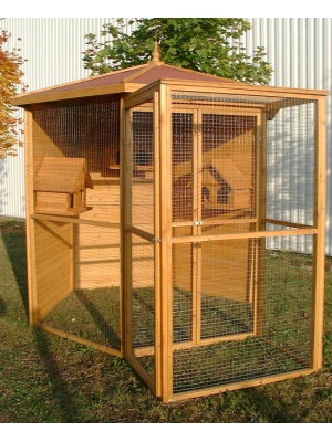 Volière pigeonnier KIOSQUE en sapin imputrescible