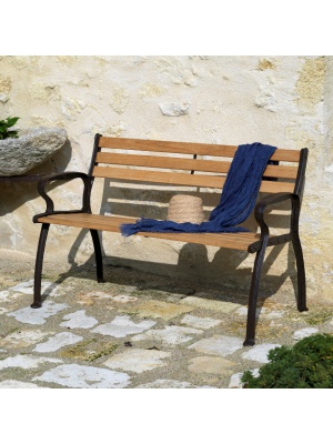 Banc en fonte et bois OAK