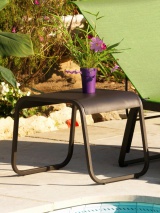 Table basse Proloisirs New Orleans rouille