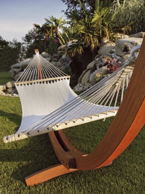 Support de hamac ARC en bois 400cm