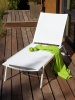 Lit Sparta en aluminium coloris blanc