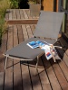Lit Sparta en aluminium coloris champagne / taupe