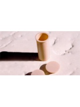 Manchon terre PVC pour clôture souple démontable
