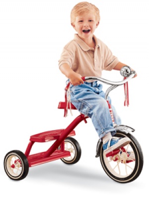 Radio Flyer - Tricycle rétro rouge
