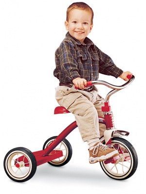 Radio Flyer - Petit Tricycle rétro rouge