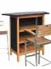 Bar en bois exotique FSC