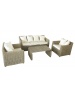 Coffee Set CEYLAN demi rotin