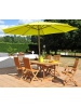 Table ovale Baliwood en bois d'eucalyptus