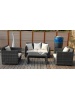 Coffee Set EDEN demi rotin