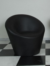 Fauteuil de jardin Happy noir Riviera