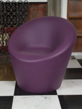 Fauteuil de jardin Happy prune Riviera