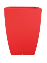 RIVIERA - Pot Orione carré effilé rouge