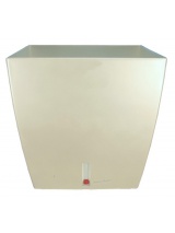 RIVIERA - Pot Eva carré blanc nacré