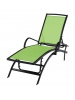 Bain de soleil Modulo Noir / Vert anis