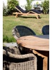 Table Corfou avec rallonge 8 ou 10 couverts 