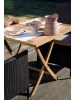 Table Pliante carrée Wexford 90 ou 120 cm
