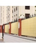 Canisse en PVC coloris Bambou