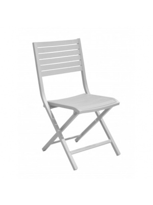 Chaise pliante Lucca Blanc